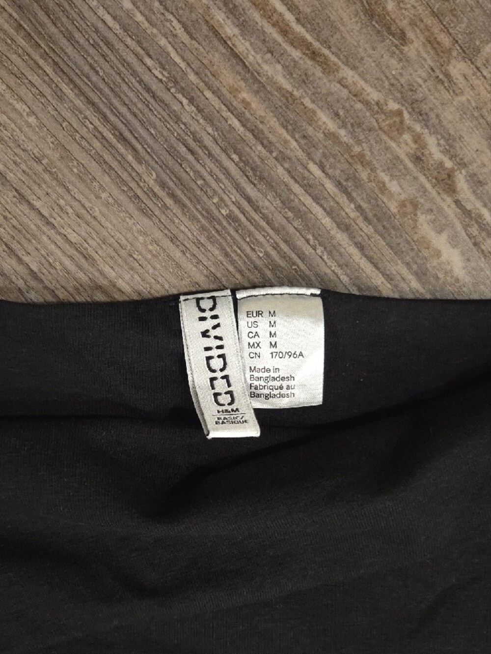 Divided Black Strapless Bandeau Top - Picture 2 of 3